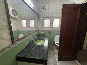 Bathroom in 4 BHK Builder Floor at Greater Kailash I – for Rent
