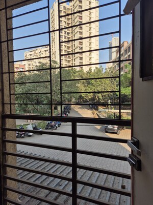 Balcony in 1 BHK Apartment at Kishor Sukur Enclave A, Ghodbunder Road – for Sale