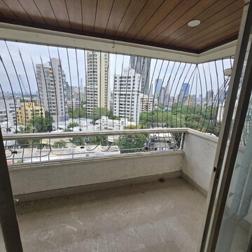 Balcony in 4 BHK Apartment at Prabhadevi CHS, Prabhadevi – for Rent