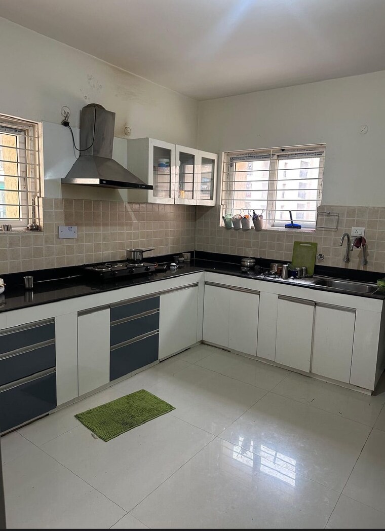 Kitchen, aditya-imperial-heights 3 Bedroom 2000 Sq.Ft. Apartment In Hafeezpet Hyderabad 9159625
