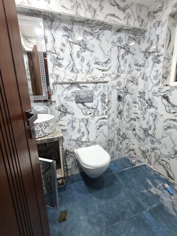 Bathroom in 3 BHK Apartment at Vasant Kunj – for Rent