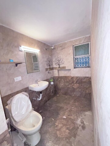 Bathroom in 2 BHK Apartment at Vasant Kunj – for Rent