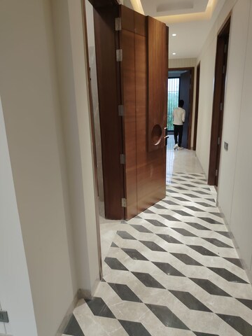 Building Lobby in 4 BHK Builder Floor at Kailash Colony – for Rent