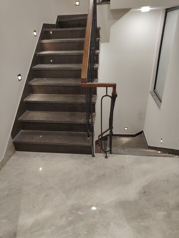 Staircase in 4 BHK Builder Floor at Kailash Colony – for Rent