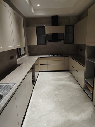 Kitchen in 4 BHK Builder Floor at Kailash Colony – for Rent