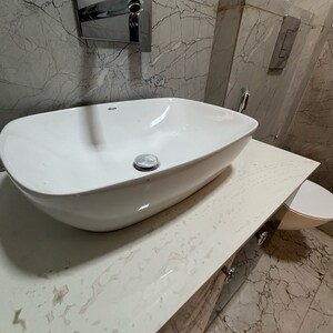 Bathroom in 2.5 BHK Builder Floor at Masjid Moth – for Sale