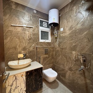 Bathroom in 2.5 BHK Builder Floor at Masjid Moth – for Sale