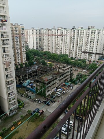 Balcony in 2.5 BHK Apartment at Ajnara Integrity, Raj Nagar Extension – for Rent