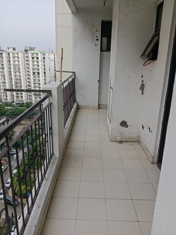 Balcony in 2.5 BHK Apartment at Ajnara Integrity, Raj Nagar Extension – for Rent