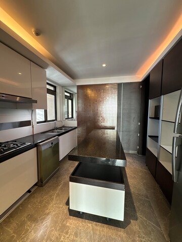 Kitchen in 4 BHK Apartment at Lodha Trump Tower, Worli – for Rent