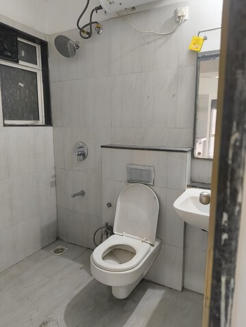Bathroom in 3 BHK Apartment at Godrej Central, Chembur – for Rent