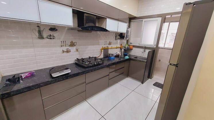 Kitchen, thaltej 3 Bedroom 2000 Sq.Ft. Apartment In Thaltej Ahmedabad 9159806