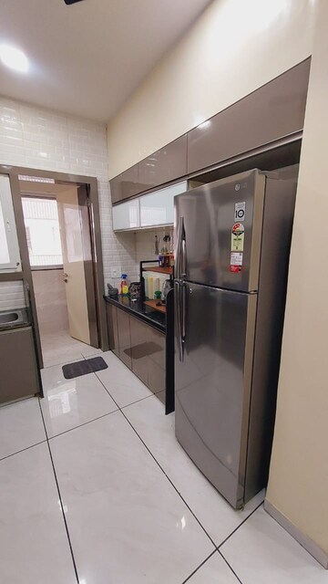 Kitchen in 3 BHK Apartment at Thaltej – for Rent