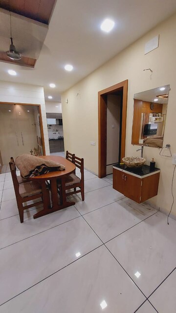 Living Room in 3 BHK Apartment at Thaltej – for Rent