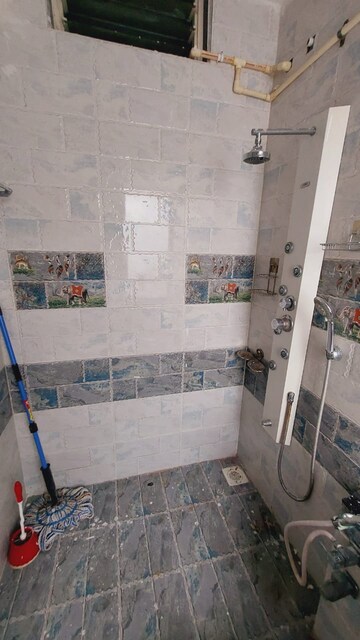 Bathroom in 3 BHK Apartment at Thaltej – for Rent