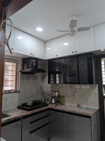 Kitchen in 2 BHK Apartment at Greenmark Mayfair Apartments, Tellapur – for Rent