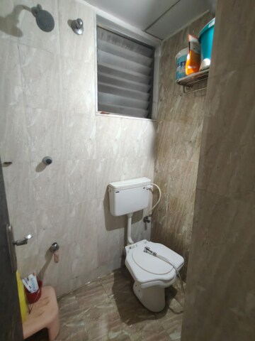 Bathroom in 2 BHK Apartment at Sahaj Solarium, Vasna – for Rent