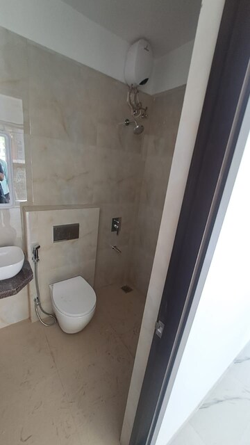 Bathroom in 2 BHK Apartment at Raymond Ten X Habitat, Pokhran Road No Two – for Rent