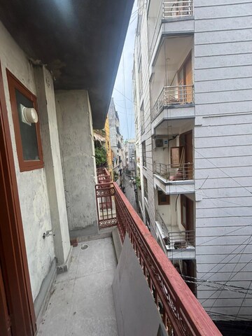 Balcony in 2 BHK Builder Floor at Paryavaran Complex – for Rent