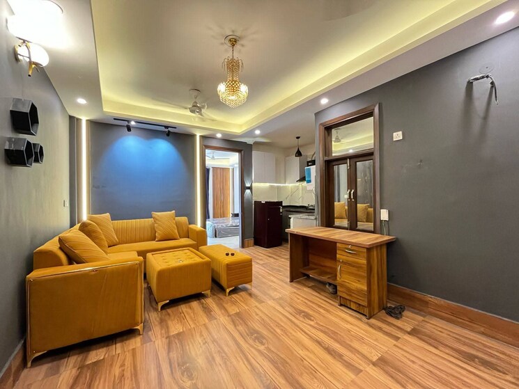 Living Room, saket 2 Bedroom 850 Sq.Ft. Builder Floor In Saket Delhi 9159882