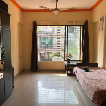 Bedroom in 1 BHK Apartment at HDIL Dheeraj Dreams, Kukreja – for Rent