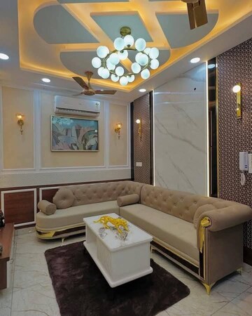 Living Room in 2 BHK Builder Floor at Saket – for Rent