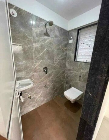 Bathroom in 1 BHK Apartment at Vijay CHS Taloja, Taloja – for Rent