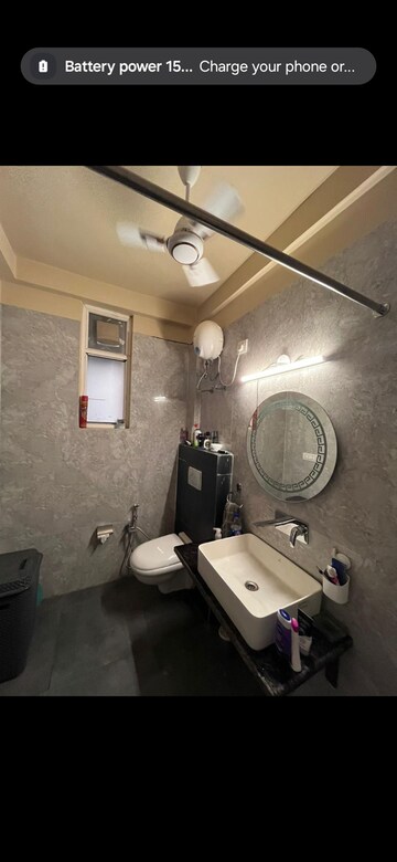 Bathroom in 3 BHK Apartment at GNG Myst Arcade, Baltana – for Rent
