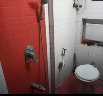 Bathroom in 1 BHK Apartment at Ashirwad CHS Andheri East, Andheri East – for Rent
