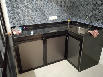 Kitchen in 1 BHK Apartment at Lodha Crown Quality Homes, Majiwada – for Rent