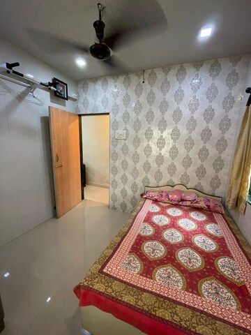 Bedroom in 1 BHK Apartment at Saidham CHS Kalwa, Kalwa – for Sale