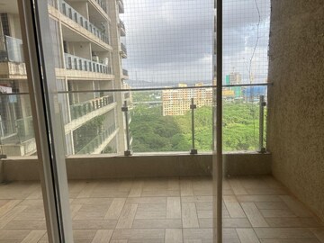 Balcony in 4 BHK Apartment at L&T Crescent Bay T2, Parel – for Rent