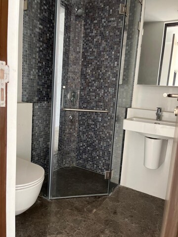 Bathroom in 5 BHK Apartment at Lodha The Park, Worli – for Rent