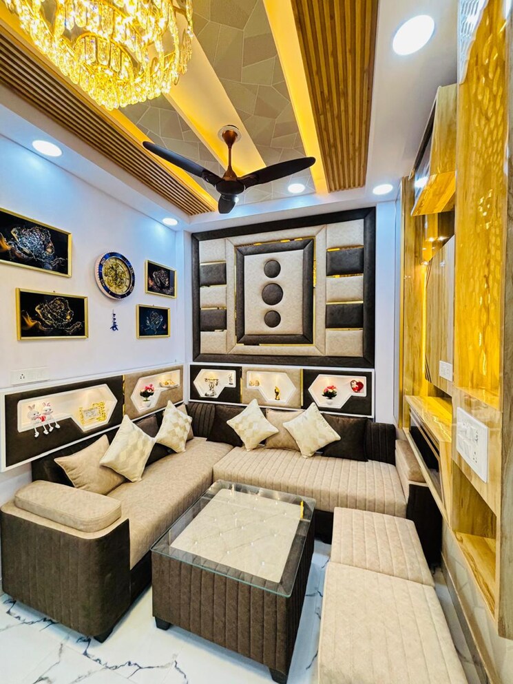 Living Room, uttam nagar 2 Bedroom 650 Sq.Ft. Builder Floor In Uttam Nagar Delhi 9160010