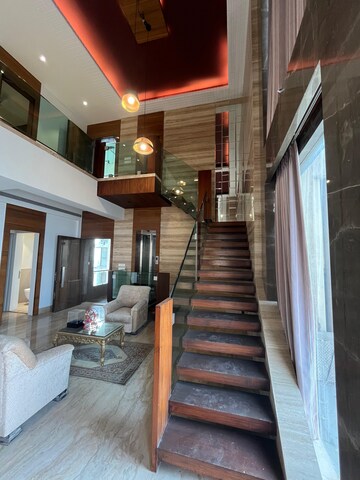 Staircase in 5 BHK Apartment at Kalpataru Horizon, Worli – for Rent
