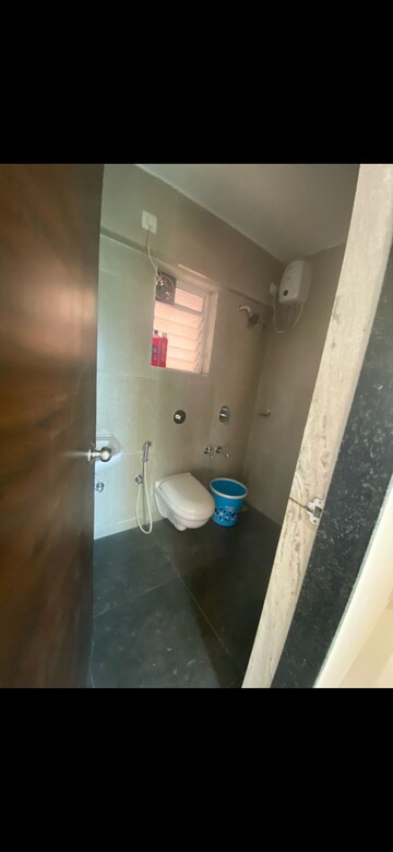 Bathroom in 2 BHK Apartment at Cosmos Habitat, Majiwada – for Rent