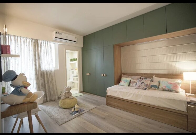 Bedroom, godrej-aria 3 Bedroom 1983 Sq.Ft. Apartment In Sector 79 Gurgaon 9160045