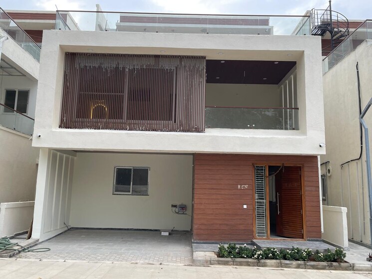 Exterior View, gandipet 4 Bedroom 4000 Sq.Ft. Villa In Gandipet Hyderabad 9160064