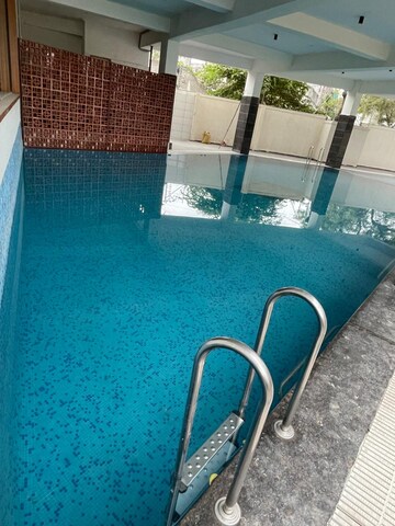 Swimming Pool in 4 BHK Villa at Gandipet – for Rent