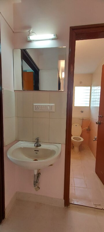 Bathroom in 3 BHK Builder Floor at Manish Priyamvada Apartments, Btm Layout – for Rent