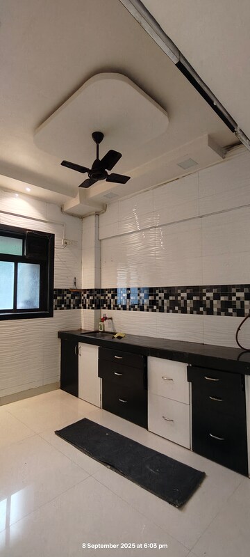 Kitchen in 1 BHK Apartment at Bhandup East – for Rent