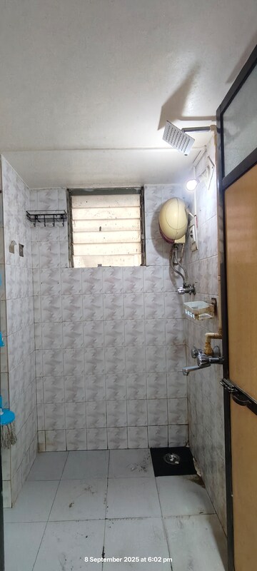 Bathroom in 1 BHK Apartment at Bhandup East – for Rent