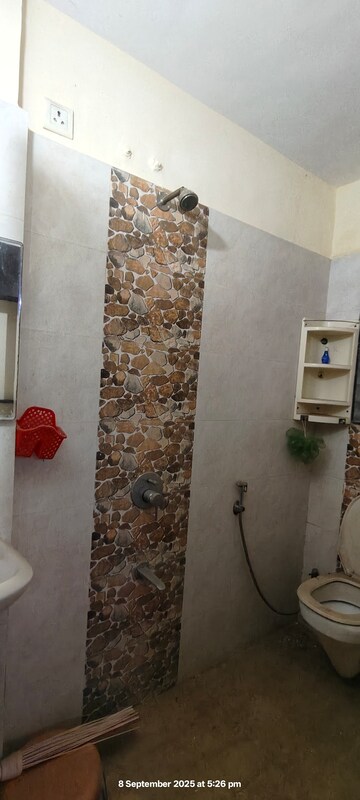Bathroom in 1 BHK Apartment at Bhandup East – for Rent