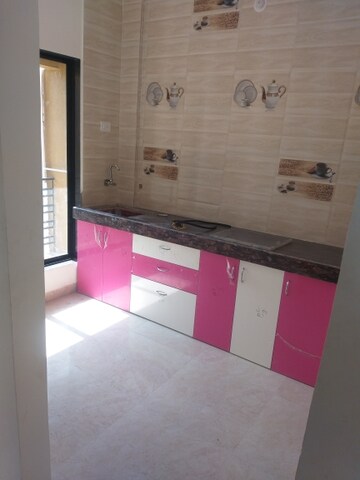 Kitchen in 1 BHK Apartment at Novel Kanchan Vatika, Palghar – for Rent