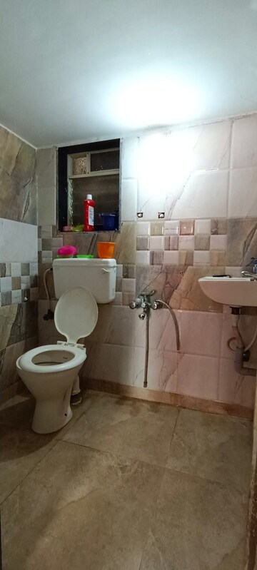 Bathroom in 2 BHK Apartment at Shiv Shakti Shree Yashwant Empire, Nalasopara East – for Rent