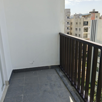 Balcony in 2 BHK Apartment at Kamala Arcade Kondapur, Kondapur – for Rent