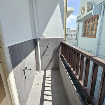 Balcony in 2 BHK Apartment at Kamala Arcade Kondapur, Kondapur – for Rent