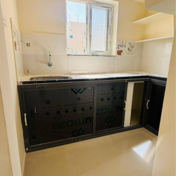 Kitchen in 1 BHK Apartment at SK Residency Kondapur, Sriram Nagar – for Rent