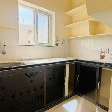 Kitchen in 1 BHK Apartment at SK Residency Kondapur, Sriram Nagar – for Rent