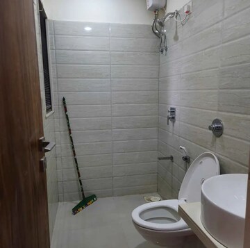 Bathroom in 3 BHK Apartment at Lotus Sky Garden, Malad West – for Rent